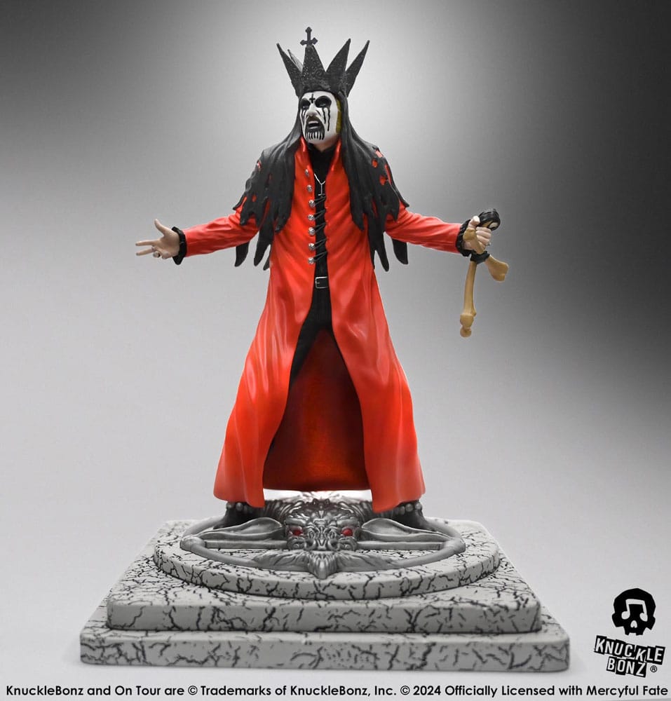 Mercyful Fate Rock Iconz Statue King Diamond III (Red Version) - Beschädigte Verpackung - Anime Figuren günstig kaufen