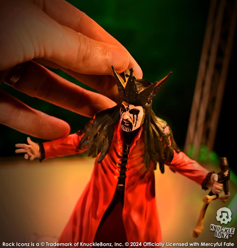 Mercyful Fate Rock Iconz Statue King Diamond III (Red Version) - Beschädigte Verpackung - Anime Figuren günstig kaufen