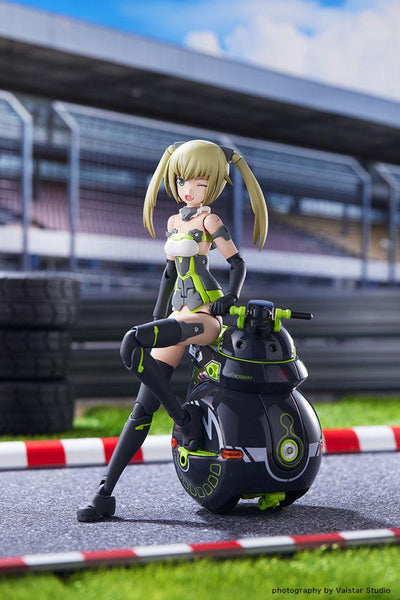 Detailansicht Frame Arms Girl Plastic Model Kit Innocentia (Racer) & Noseru (Racing Specs Ver.)