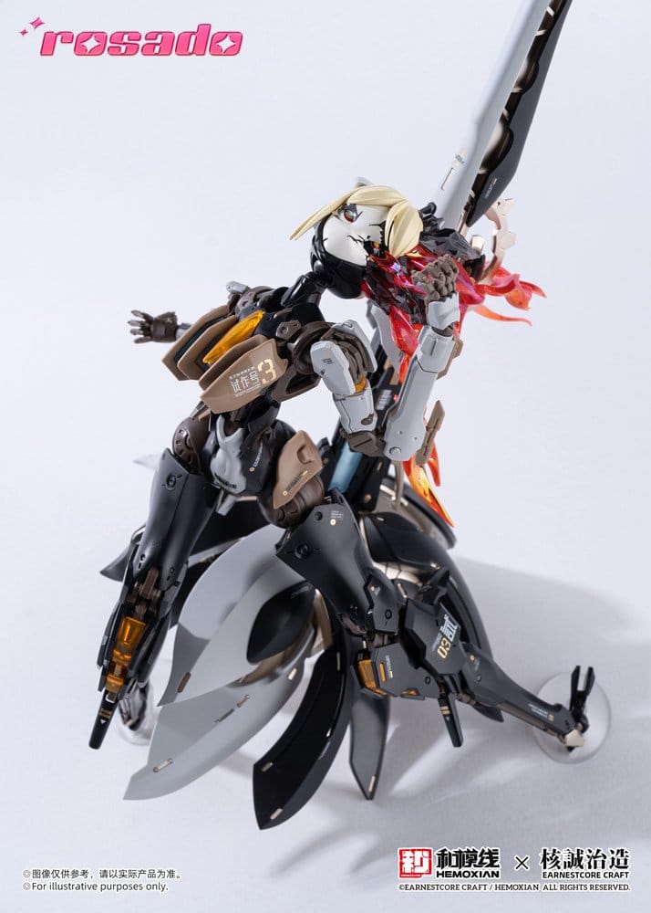 Rosado Project RS-03 Starflower Lily MK3 Original Character Plastic Kit Kotobukiya