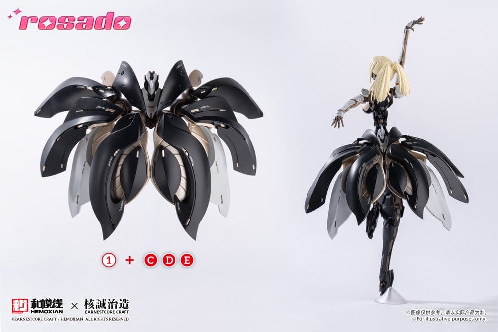 Rosado Project RS-03 Starflower Lily MK3 Original Character Plastic Kit Kotobukiya