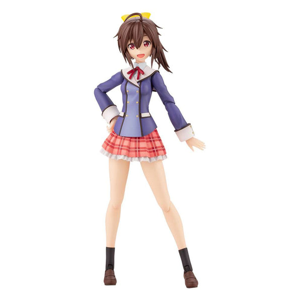 Sousai Shojo Teien Plastic Model Kit Ao Gennai Wakaba Girls' High School Winter Clothes - Anime Figur
