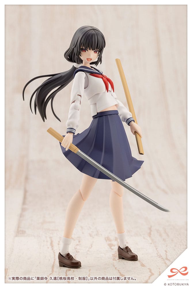 Kuon Yakushiji Toudou High School Uniform Plastic Model Kit Kotobukiya