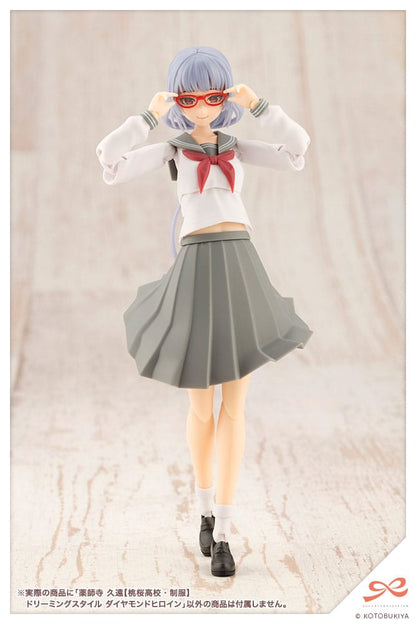 Kuon Yakushiji Toudou High School Uniform Dreaming Style Diamond Heroine Plastic Model Kit Kotobukiya