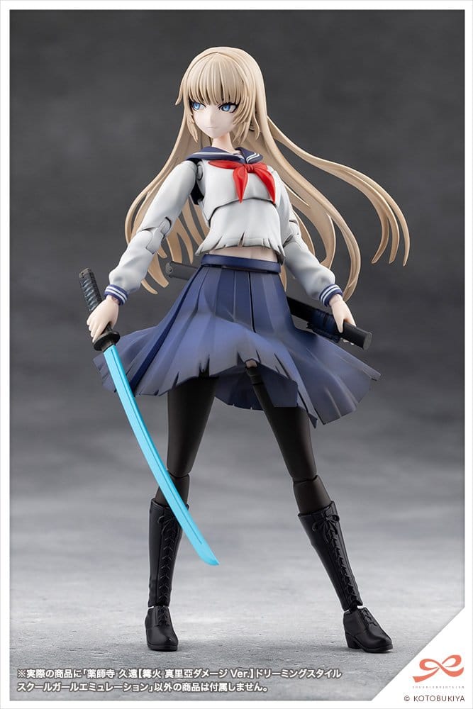 Sousai Shojo Teien Plastic Model Kit Kuon Yakushiji Maria Kagaribi Damage Ver. School Girl Emulation - Anime Figuren günstig kaufen