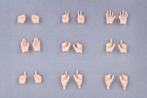 Detailansicht Megami Device M.S.G 09 Zubehör Set Hand Set Skin Color B