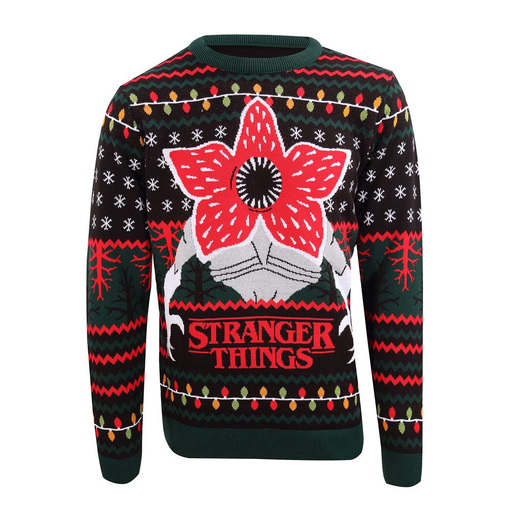 Stranger Things Sweatshirt Christmas Jumper Demogorgon - Anime Figuren günstig kaufen