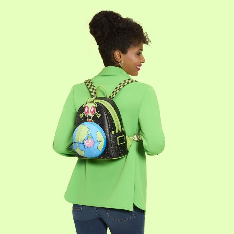 Nickelodeon by Loungefly Mini Rucksack Invader Zim Glow - Anime Figuren günstig kaufen