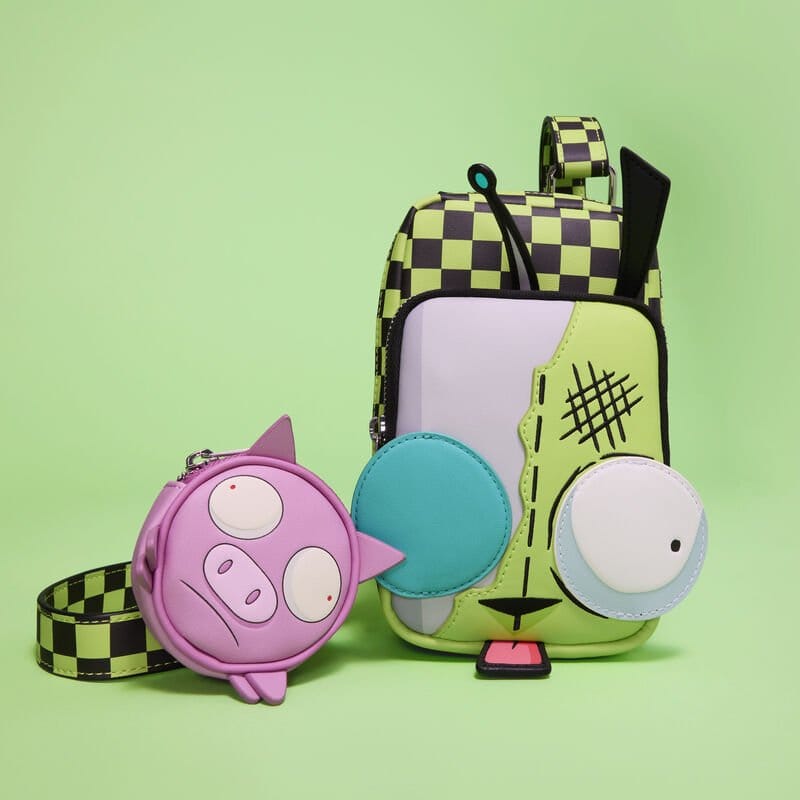 Nickelodeon by Loungefly Umhängetasche Invader Zim Gir Cellphone - Anime Figuren günstig kaufen