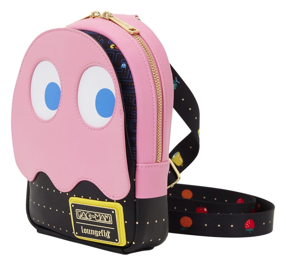 Pac-Man by Loungefly Sling Brusttasche / Umhängetasche Pinky Ghost - Anime Figuren günstig kaufen