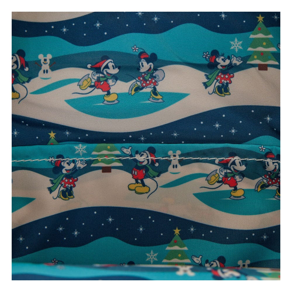 Disney by Loungefly Mini Rucksack Mickey and Minnie Holiday - Anime Figuren günstig kaufen