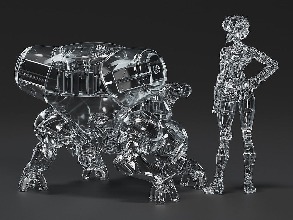 Ghost in the Shell PLAMAX minimum factory Plastic Model Kit Motoko Kusanagi mit Fuchikoma: Thermoptic Camouflage Ver. - Anime Figuren günstig kaufen