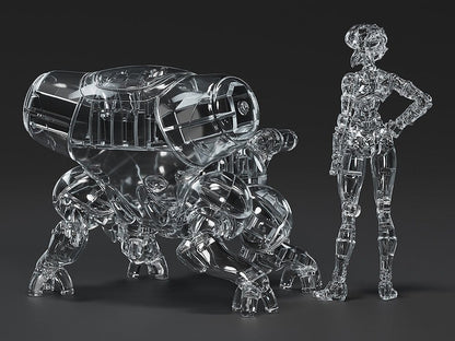 Ghost in the Shell PLAMAX minimum factory Plastic Model Kit Motoko Kusanagi mit Fuchikoma: Thermoptic Camouflage Ver. - Anime Figuren günstig kaufen