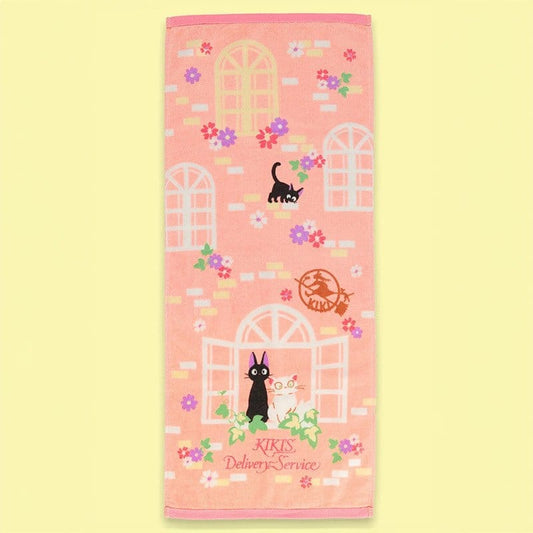 Kiki´s kleiner Lieferservice Natsu Handtuch Sweet Pink Jiji 34 x - Anime Figuren günstig kaufen