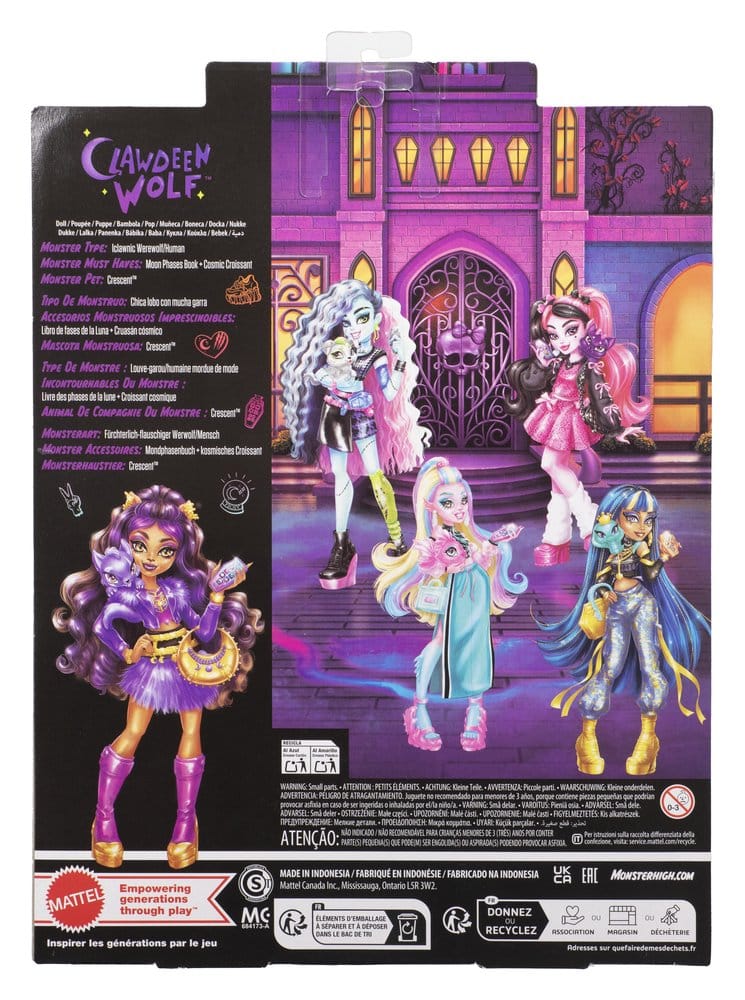 Monster High Puppe Clawdeen Wolf - Anime Figuren günstig kaufen