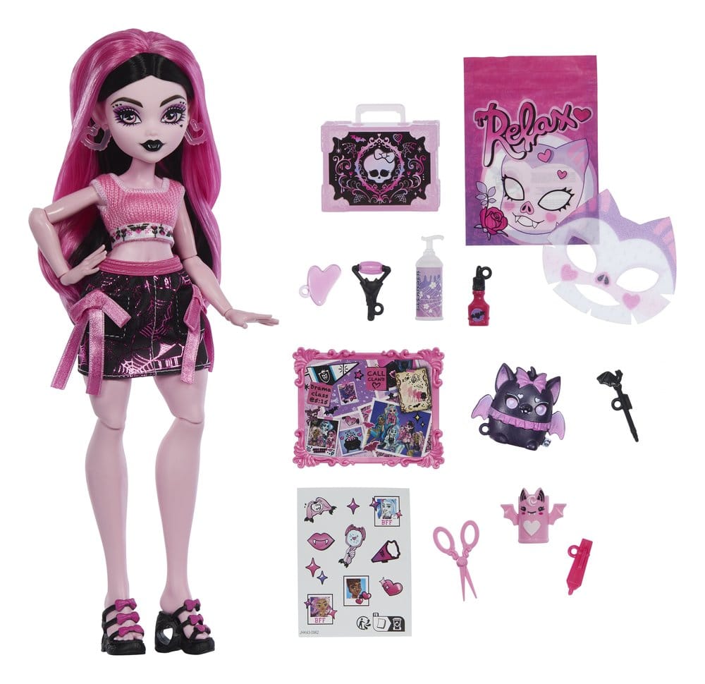 Monster High Self-Scare Secrets Puppe Draculaura - Anime Figuren günstig kaufen