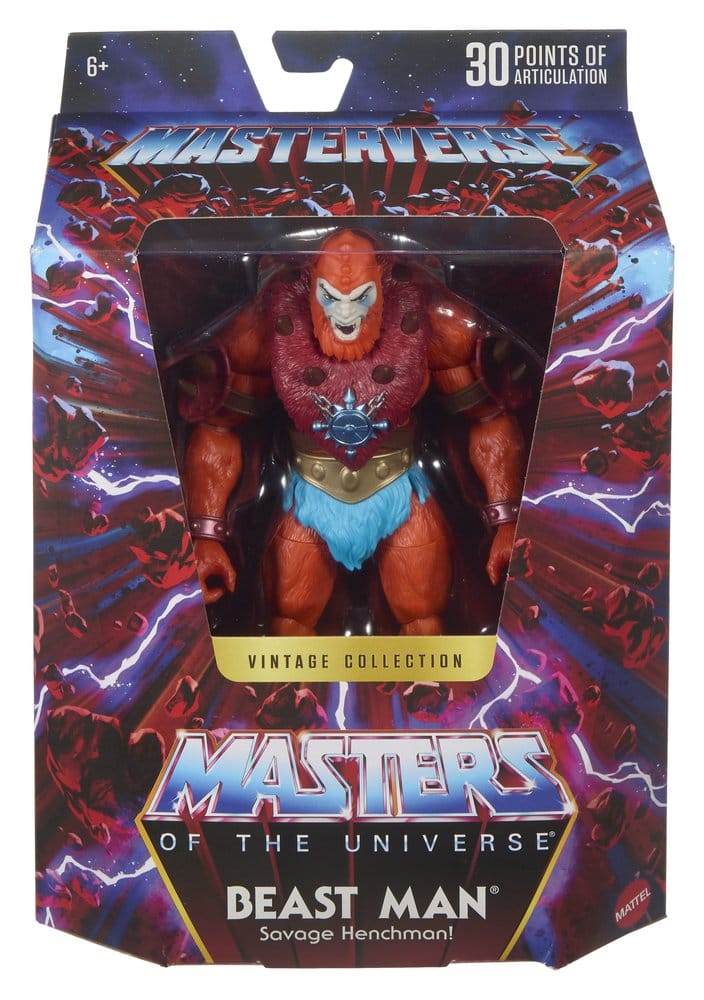 Masters of the Universe Masterverse Actionfigur Vintage Collection: Beast Man - Anime Figuren günstig kaufen