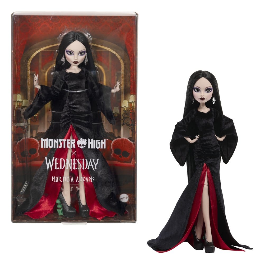 Monster High x Wednesday Collector Puppe Morticia Addams - Anime Figuren günstig kaufen