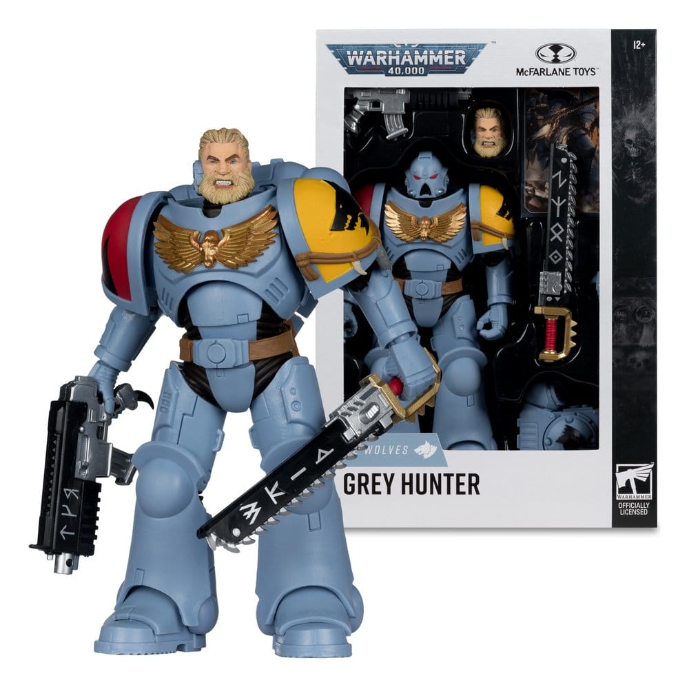 Warhammer 40,000 Actionfigur Grey Hunter (Space Wolves) - Anime Figuren günstig kaufen