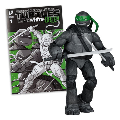 Teenage Mutant Ninja Turtles Page Punchers Actionfigur Leonardo (Black White & Green) (Red Platinum Edition) - Anime Figuren günstig kaufen