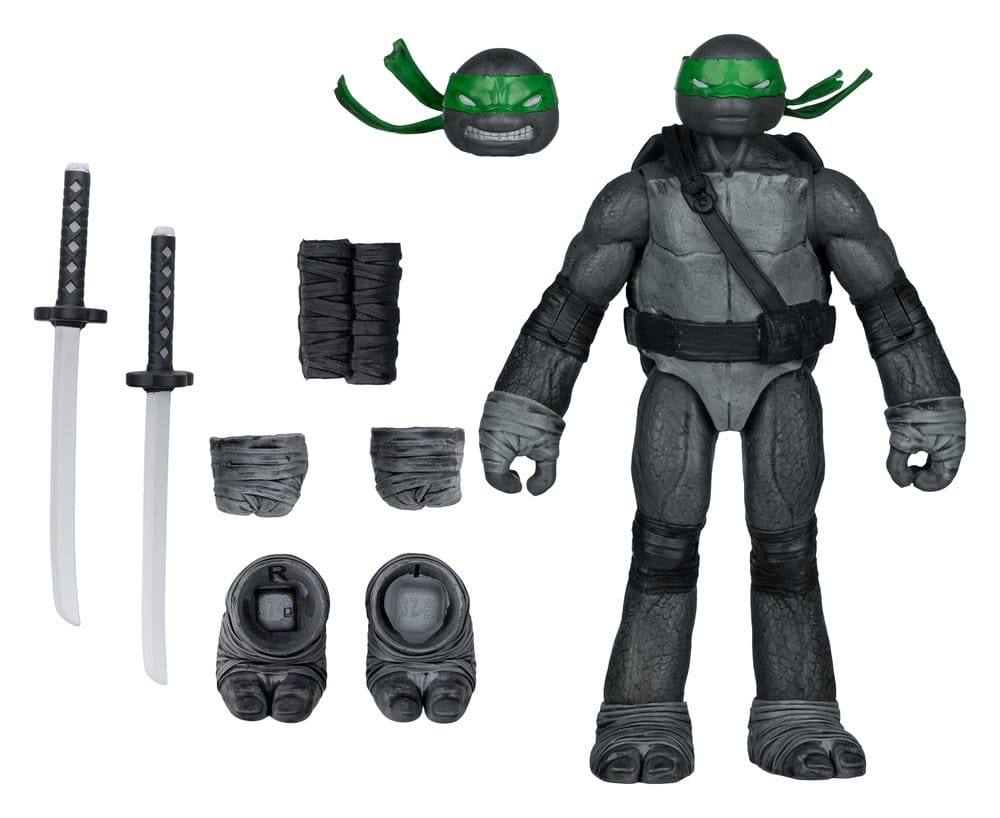 Teenage Mutant Ninja Turtles Page Punchers Actionfigur Leonardo (Black White & Green) (Red Platinum Edition) - Anime Figuren günstig kaufen