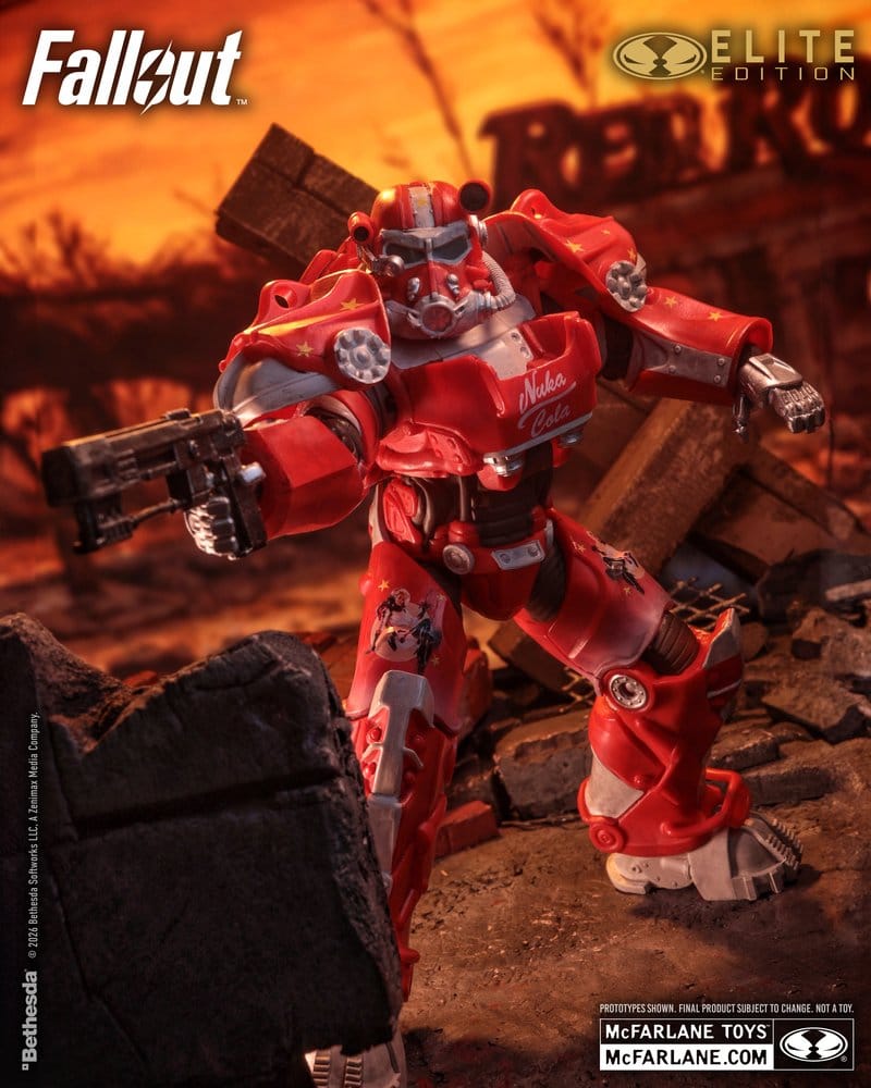 Fallout McFarlane Elite Edition Actionfigur Fallout 76 Nuka Cola T-60 (Gold Label) - Anime Figuren günstig kaufen