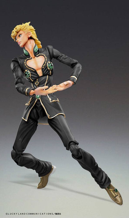JoJo's Bizarre Adventure Part5 Super Action Actionfigur Chozokado (Giorno Giovanna Ver. Black) - Anime Figuren günstig kaufen