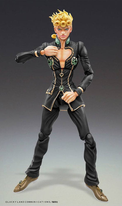 JoJo's Bizarre Adventure Part5 Super Action Actionfigur Chozokado (Giorno Giovanna Ver. Black) - Anime Figuren günstig kaufen