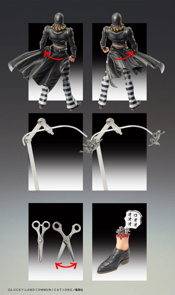JoJo's Bizarre Adventure: Golden Wind Actionfigur Risotto Nero - Anime Figuren günstig kaufen