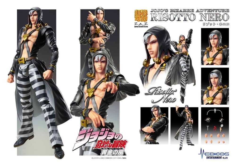 JoJo's Bizarre Adventure: Golden Wind Actionfigur Risotto Nero - Anime Figuren günstig kaufen