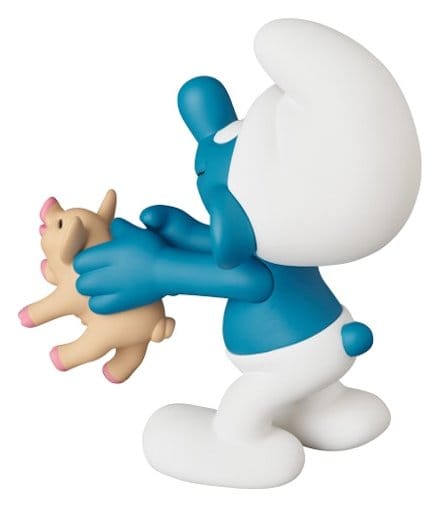 Die Schlümpfe UDF Minifigur Schlumpf mit Schwein - Anime Figuren günstig kaufen