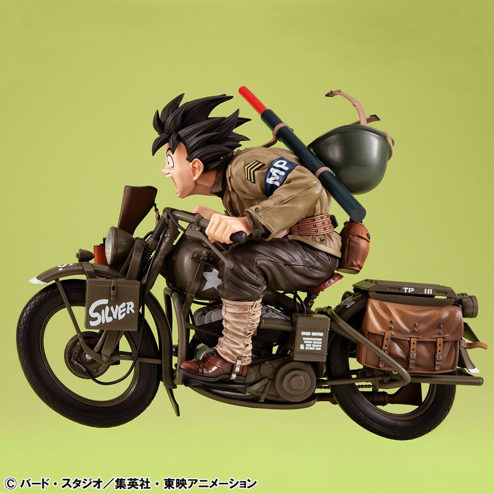 Diorama Son Goku & Bike Dragonball Z 05 Desktop Real McCoy MegaHouse