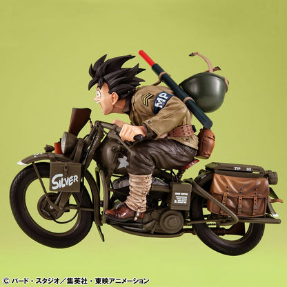 Diorama Son Goku & Bike Dragonball Z 05 Desktop Real McCoy MegaHouse