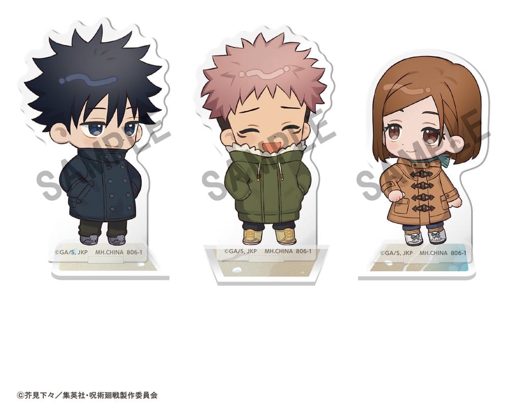 Jujutsu Kaisen Buddycolle Acrylaufsteller 5th Anniversary C Megumi Fushiguro, Yuji Itadori & Nobara Kugisaki - Anime Figuren günstig kaufen