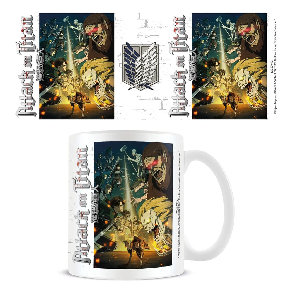 Attack on Titan Tasse Special Ops Squad vs Titans - Anime Figuren günstig kaufen