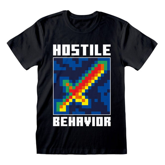Minecraft T-Shirt Hostile Behavior - Anime Figuren günstig kaufen