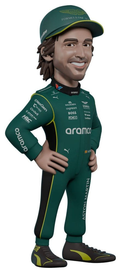 Formel 1 Minix Figur Fernando Alonso (Aston Martin) - Anime Figuren günstig kaufen