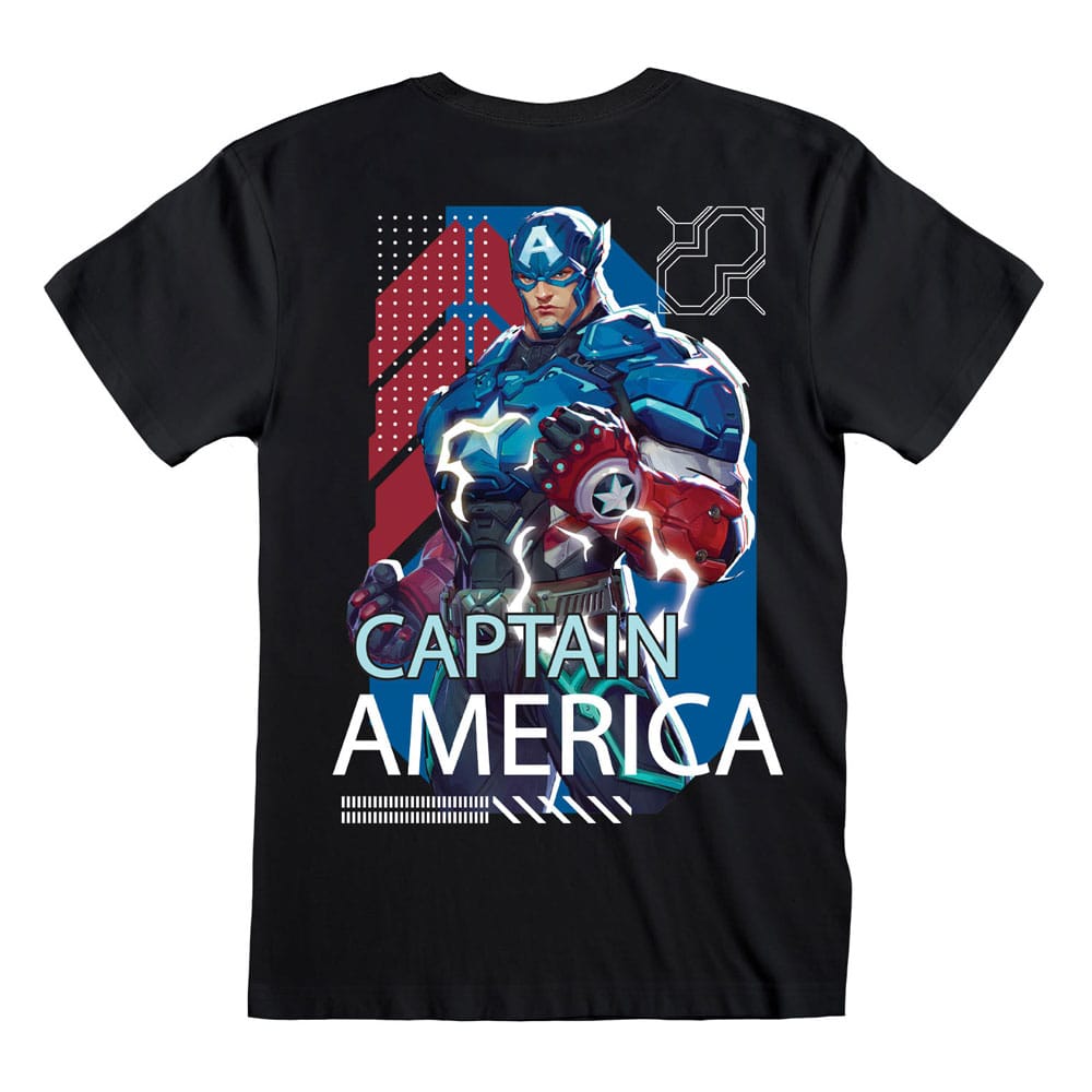Marvel Rivals T-Shirt Captain America - Anime Figuren günstig kaufen