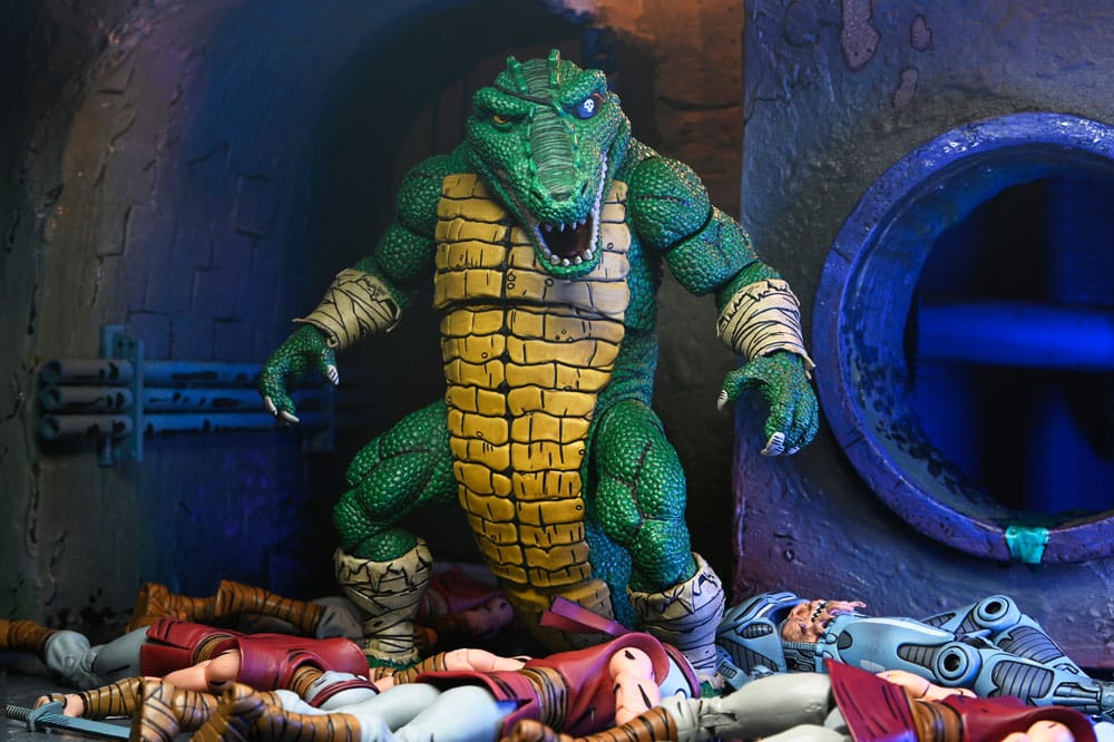 Teenage Mutant Ninja Turtles (Mirage Comics) Actionfigur Leatherhead - Beschädigte Verpackung - Anime Figuren günstig kaufen
