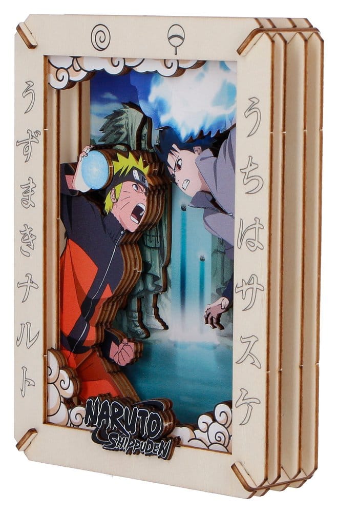 Naruto Modellbausatz Wooden Theatre The Final Valley (Medium) - Anime Figuren günstig kaufen
