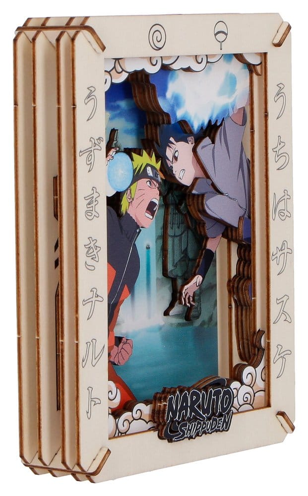Naruto Modellbausatz Wooden Theatre The Final Valley (Medium) - Anime Figuren günstig kaufen