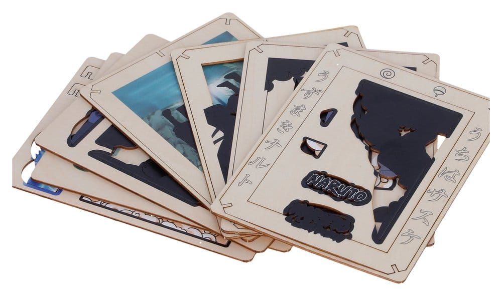 Naruto Modellbausatz Wooden Theatre The Final Valley (Medium) - Anime Figuren günstig kaufen