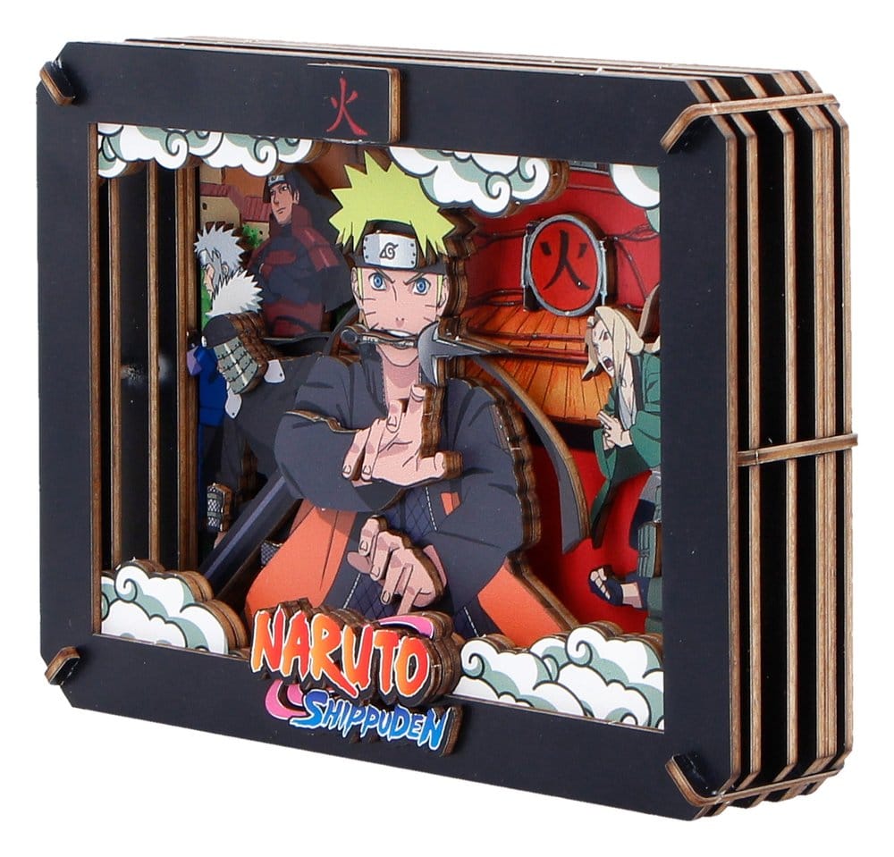 Naruto Modellbausatz Wooden Theatre Hokage (Medium) - Anime Figuren günstig kaufen