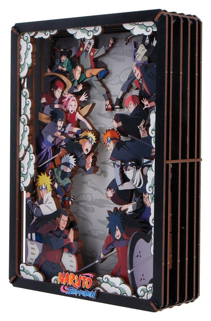 Naruto Modellbausatz Wooden Theatre Combat (Large) - Anime Figuren günstig kaufen