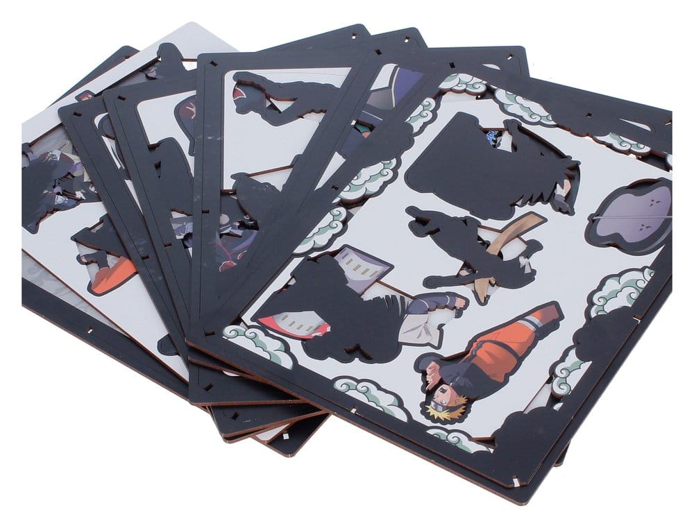 Naruto Modellbausatz Wooden Theatre Combat (Large) - Anime Figuren günstig kaufen