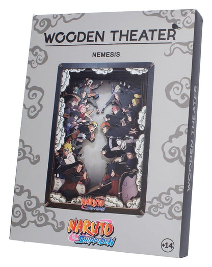 Naruto Modellbausatz Wooden Theatre Combat (Large) - Anime Figuren günstig kaufen