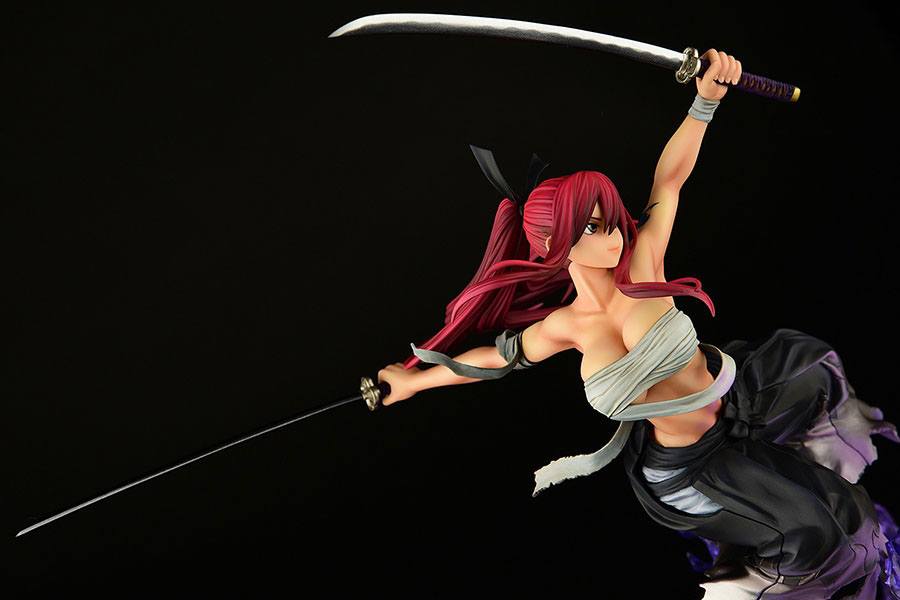 Erza Scarlet Samurai Ver. Shikkoku Fairy Tail - Orca Toys