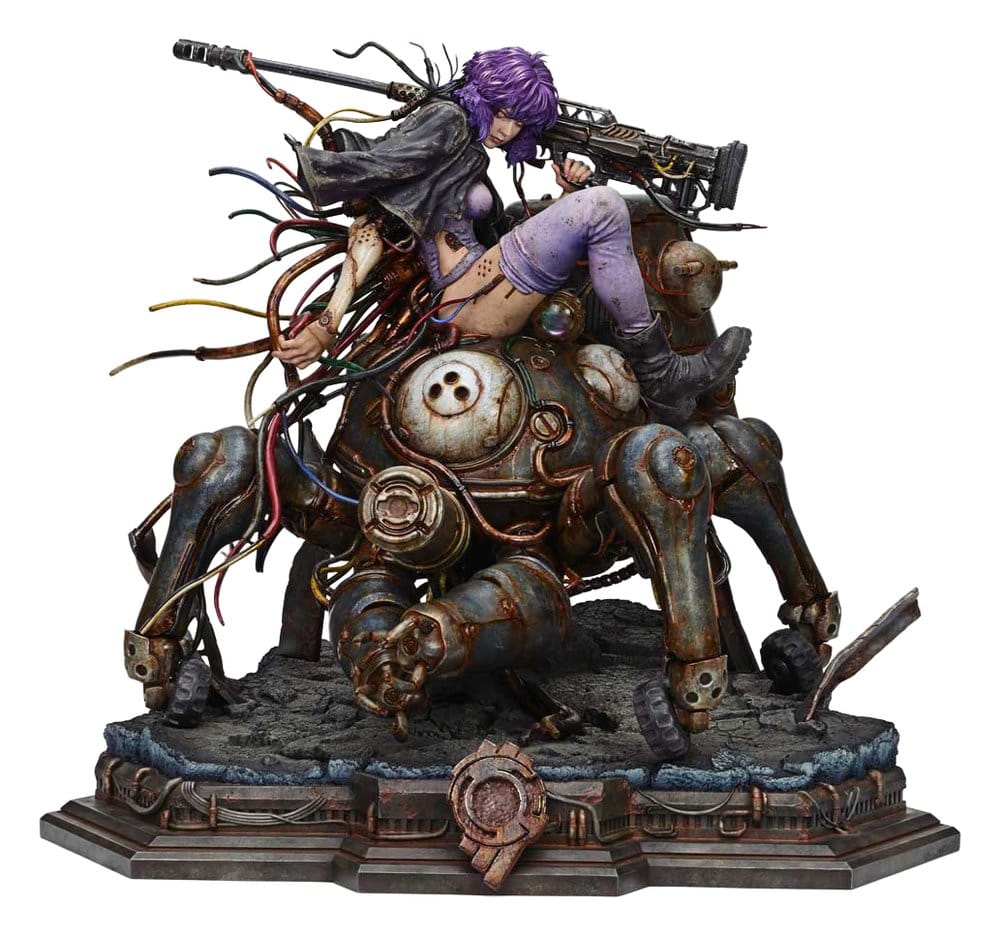 Ghost in the Shell Stand Alone Complex The Legend of Beauty and the Beast Statue Motoko Kusanagi & Tachikoma Character color Art by Entei Ryu Bonus Version - Anime Figuren günstig kaufen