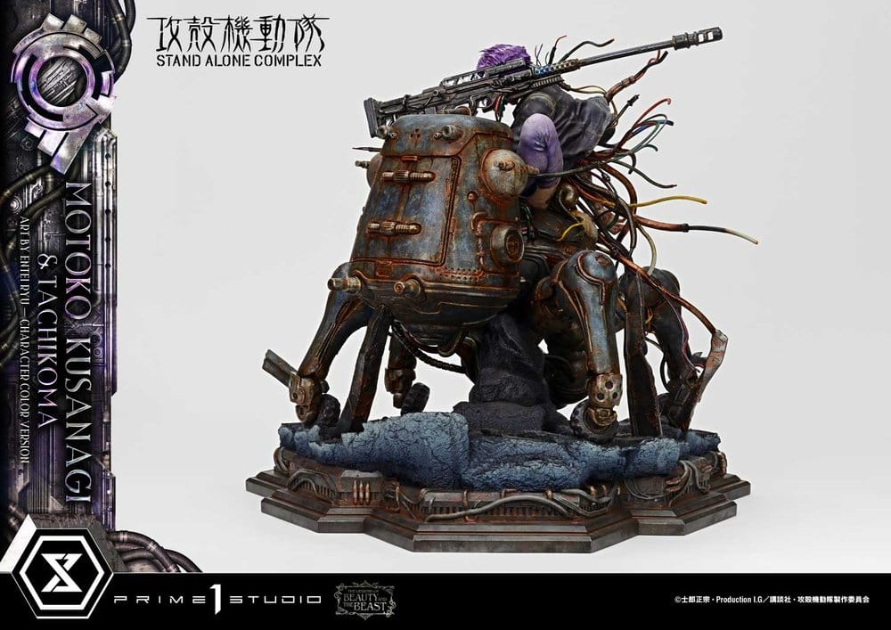 Ghost in the Shell Stand Alone Complex The Legend of Beauty and the Beast Statue Motoko Kusanagi & Tachikoma Character color Art by Entei Ryu Bonus Version - Anime Figuren günstig kaufen