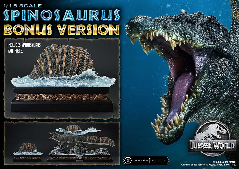 Jurassic World: Die Wiedergeburt (Film) Legacy Museum Collection Statue Spinosaurus Bonus Version - Anime Figuren günstig kaufen